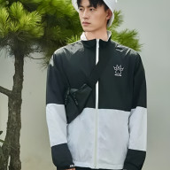 Ветровка KELME Men's Woven Jacket (Black/White) - Ветровка KELME Men's Woven Jacket (Black/White)