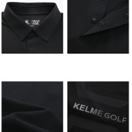 Лонгслив KELME Long Sleeve Polo Shirt Black - Лонгслив KELME Long Sleeve Polo Shirt Black