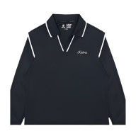 Лонгслив KELME Long Sleeve Polo Shirt Black - Лонгслив KELME Long Sleeve Polo Shirt Black
