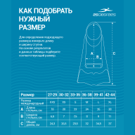 Ласты тренировочные Pooljet Black/Grey, XXS - downloaded from prime-sport.ru