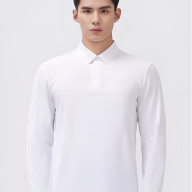 Лонгслив KELME Long Sleeve Polo Shirt White - Лонгслив KELME Long Sleeve Polo Shirt White