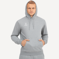 Худи JOGEL ESSENTIAL Cotton Hoodie, серый меланж - Худи JOGEL ESSENTIAL Cotton Hoodie, серый меланж