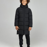 Детский пуховик FN Snowfall Long Kid Black - Детский пуховик FN Snowfall Long Kid Black