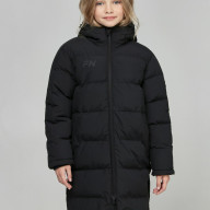 Детский пуховик FN Snowfall Long Kid Black - Детский пуховик FN Snowfall Long Kid Black