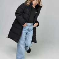 Детский пуховик FN Snowfall Long Kid Black - Детский пуховик FN Snowfall Long Kid Black