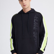 Худи KELME Men's Knitted Sweater Black - Худи KELME Men's Knitted Sweater Black