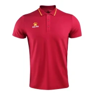 Футболка-поло KELME Short Sleeve Polo Shirt Red - Футболка-поло KELME Short Sleeve Polo Shirt Red