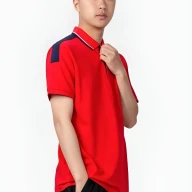 Футболка-поло KELME Short Sleeve Polo Shirt Red - Футболка-поло KELME Short Sleeve Polo Shirt Red