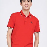 Футболка-поло KELME Short Sleeve Polo Shirt Red - Футболка-поло KELME Short Sleeve Polo Shirt Red