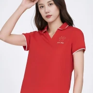 Футболка-поло KELME Short Sleeve Polo Shirt Red - Футболка-поло KELME Short Sleeve Polo Shirt Red