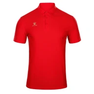 Футболка-поло KELME Short Sleeve Polo Shirt Red - Футболка-поло KELME Short Sleeve Polo Shirt Red