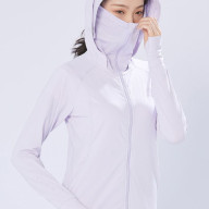Ветровка KELME Knitted Sun Protection Skin Coat Light Purple - Ветровка KELME Knitted Sun Protection Skin Coat Light Purple