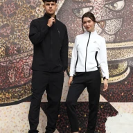 Спортивный костюм KELME Woven Tracksuits Black - Спортивный костюм KELME Woven Tracksuits Black