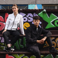 Спортивный костюм KELME Woven Tracksuits Black - Спортивный костюм KELME Woven Tracksuits Black