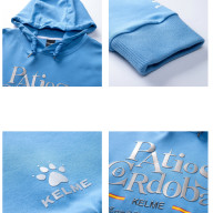 Худи KELME Hooded Sweater Light Blue - Худи KELME Hooded Sweater Light Blue