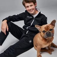 Детский спортивный костюм KELME Tracksuit Black - Детский спортивный костюм KELME Tracksuit Black