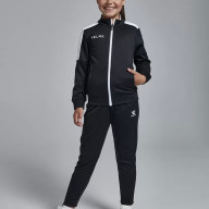 Детский спортивный костюм KELME Tracksuit Black - Детский спортивный костюм KELME Tracksuit Black