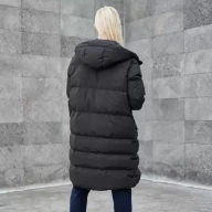 Пуховик KELME Women's Mid-Length Down Jacket Black - Пуховик KELME Women's Mid-Length Down Jacket Black