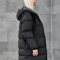 Пуховик KELME Women's Mid-Length Down Jacket Black - Пуховик KELME Women's Mid-Length Down Jacket Black