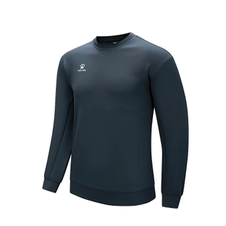 Свитшот KELME Knitted Crew Neck Sweatshirt Dark Blue