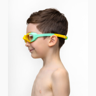 Очки для плавания Dory Green/Yellow, детский - downloaded from prime-sport.ru
