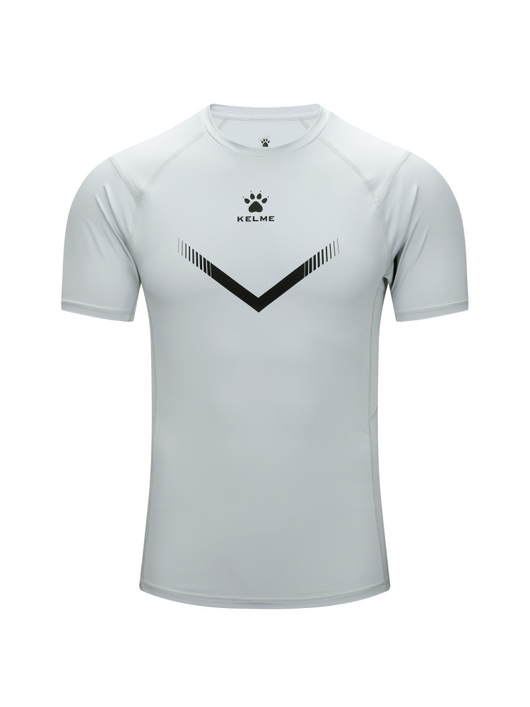 Термобелье (верх) KELME Short Sleeve Tights Grey