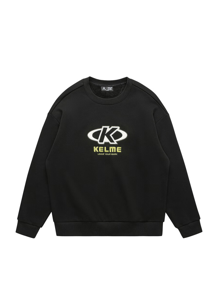 Свитшот KELME Fleece Crew Neck Sweatshirt Black