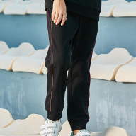 Детские брюки KELME Boy's Knitted Trousers Black - Детские брюки KELME Boy's Knitted Trousers Black