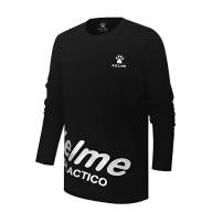 Детский лонгслив KELME Boys Long Sleeve T-Shirt Black - Детский лонгслив KELME Boys Long Sleeve T-Shirt Black