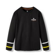 Детский лонгслив KELME Boys Long Sleeve T-Shirt Black - Детский лонгслив KELME Boys Long Sleeve T-Shirt Black