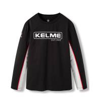 Детский лонгслив KELME Boys Long Sleeve T-Shirt Black - Детский лонгслив KELME Boys Long Sleeve T-Shirt Black