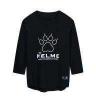 Детский лонгслив KELME Boys Long Sleeve T-Shirt Black - Детский лонгслив KELME Boys Long Sleeve T-Shirt Black