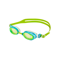 Очки для плавания Poseidon Blue/Lime, детский - downloaded from prime-sport.ru