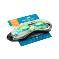 Очки для плавания Poseidon Blue/Lime, детский - downloaded from prime-sport.ru