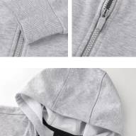 Толстовка KELME Knitted Hooded Cardigan Grey - Толстовка KELME Knitted Hooded Cardigan Grey