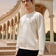 Свитшот KELME Fleece Crew Neck Sweatshirt White - Свитшот KELME Fleece Crew Neck Sweatshirt White