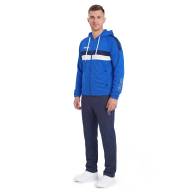 Костюм спорт. муж. с капюш. MIKASA MT550/151-0100-S, р. S, 100% полиэстер, сине-белый - Костюм спорт. муж. с капюш. MIKASA MT550/151-0100-S, р. S, 100% полиэстер, сине-белый