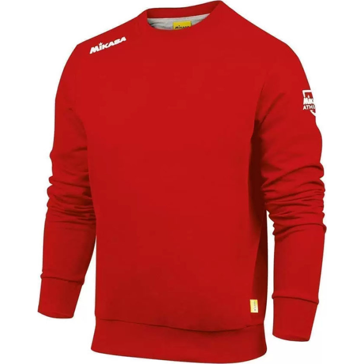 Толстовка MIKASA MT529-04-3XL, р.3XL, 70% хлопок, 30% полиэстер, красный Толстовка MIKASA MT529-04-3XL, р.3XL, 70% хлопок, 30% полиэстер, красный