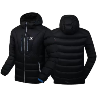 Пуховик KELME Men's Down Jacket Black - Пуховик KELME Men's Down Jacket Black
