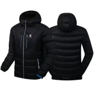 Пуховик KELME Men's Down Jacket Black - Пуховик KELME Men's Down Jacket Black