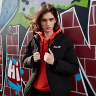 Пуховик KELME Men's Down Jacket Black - Пуховик KELME Men's Down Jacket Black