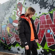 Пуховик KELME Men's Down Jacket Black - Пуховик KELME Men's Down Jacket Black