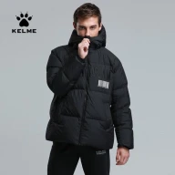 Пуховик KELME Men's Down Jacket Black - Пуховик KELME Men's Down Jacket Black
