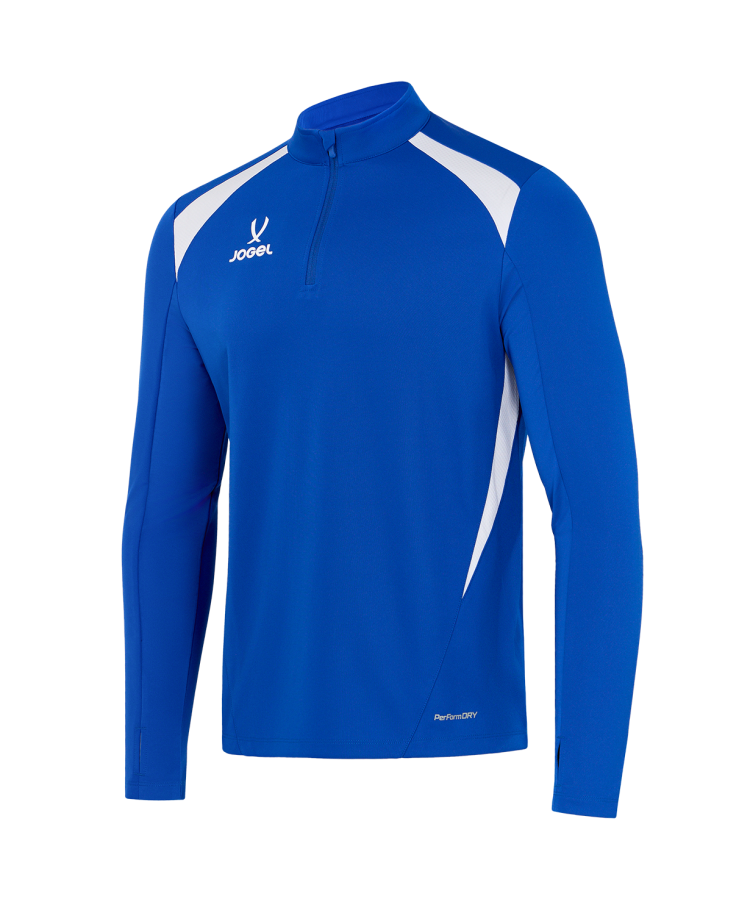 Джемпер тренировочный JOGEL DIVISION PerFormDRY Training 1/4 Zip Top, синий