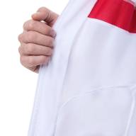 Костюм спорт. муж. с капюш. MIKASA MT550/701-078-XL, р.XL, 100% полиэстер, бело-черно-красный - Костюм спорт. муж. с капюш. MIKASA MT550/701-078-XL, р.XL, 100% полиэстер, бело-черно-красный