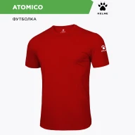 Футболка KELME Round Neck T-Shirt Red - Футболка KELME Round Neck T-Shirt Red