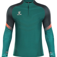 Олимпийка KELME Knitted Training Pullover Green - Олимпийка KELME Knitted Training Pullover Green