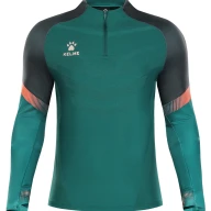 Олимпийка KELME Knitted Training Pullover Green - Олимпийка KELME Knitted Training Pullover Green