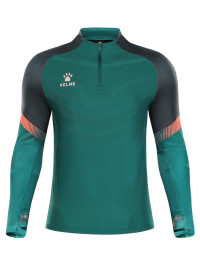 Олимпийка KELME Knitted Training Pullover Green