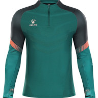 Олимпийка KELME Knitted Training Pullover Green - Олимпийка KELME Knitted Training Pullover Green